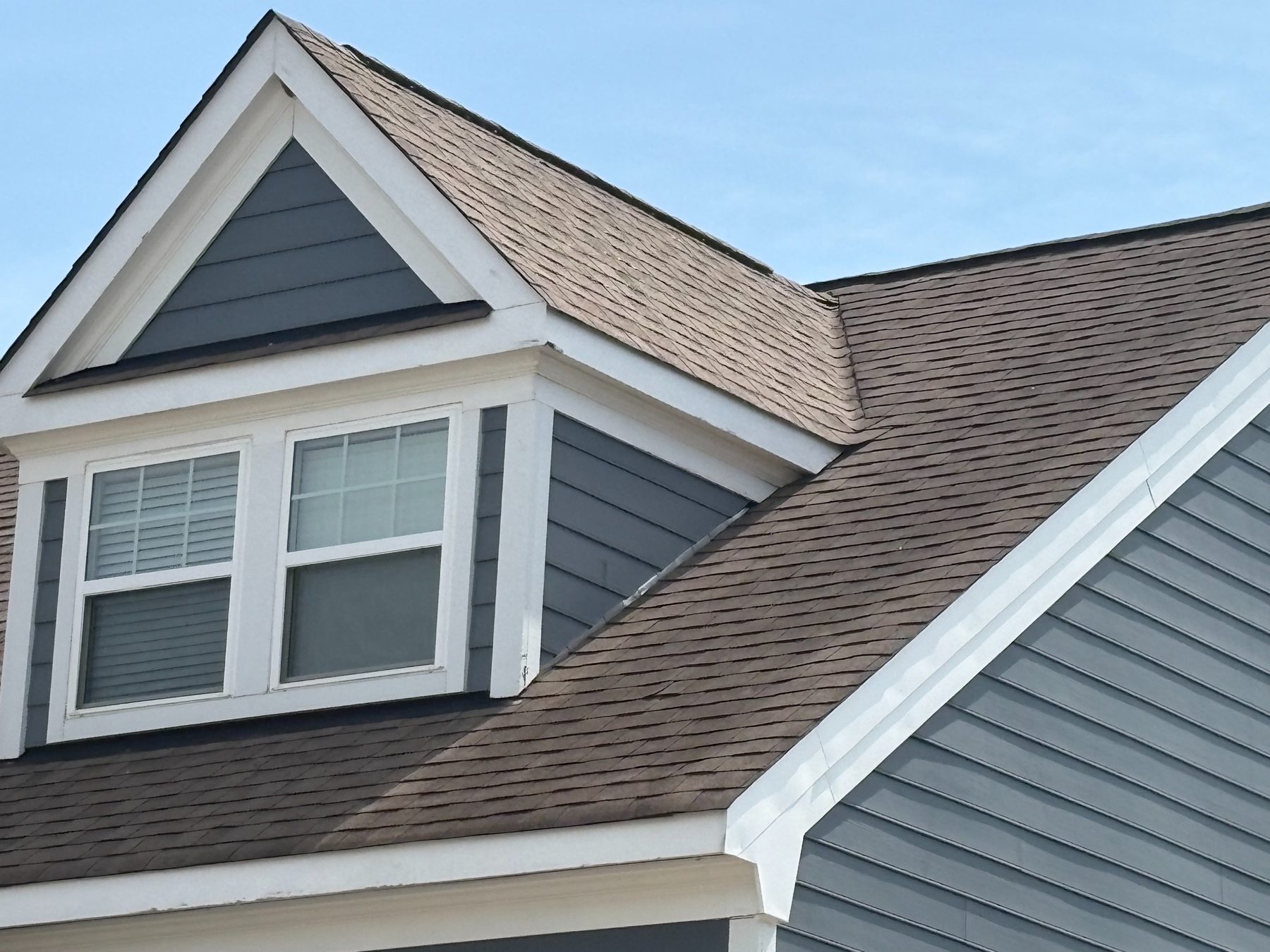 Dormer and roof area