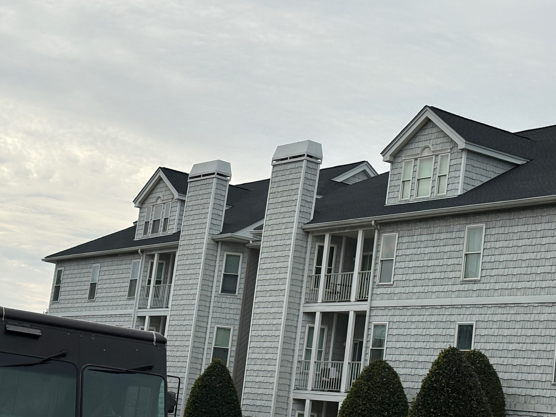 Multi-unit property exterior